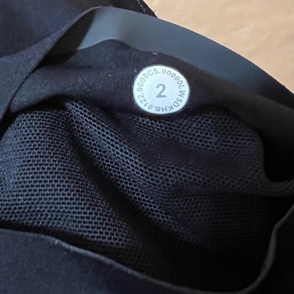 Lululemon | Base Pace High-Rise Tight 25" Leggings Nulux Black Size 2 - Picture 3 of 10